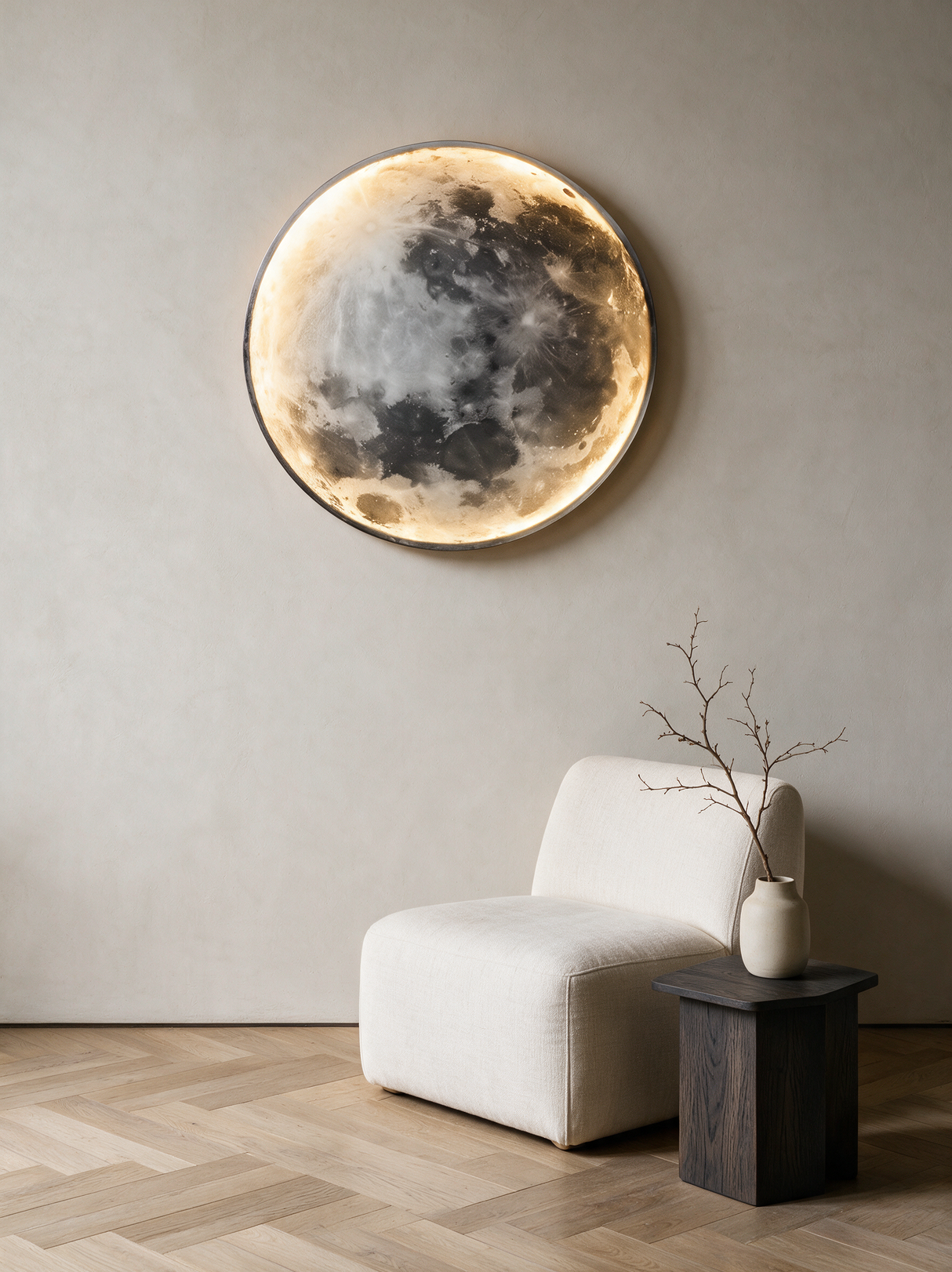 Lunar Glow Wall Sconce