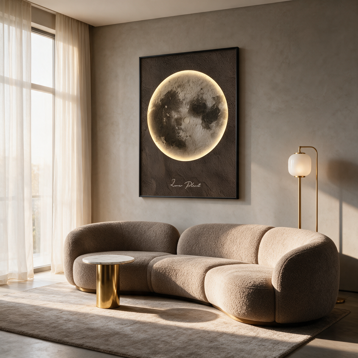 Lunar Panel Wall Art