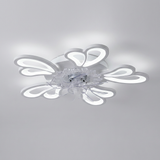 Decorative ceiling fan - White Heart style hero shot