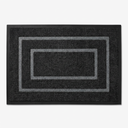 Durable entryway dirt-trapper mat - Black hero shot