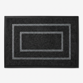 Durable entryway dirt-trapper mat - Black hero shot