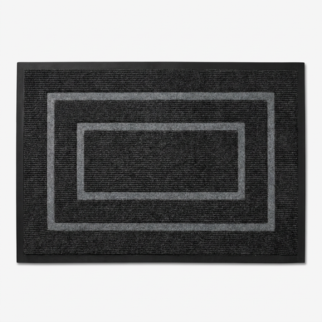 Durable entryway dirt-trapper mat - Black hero shot