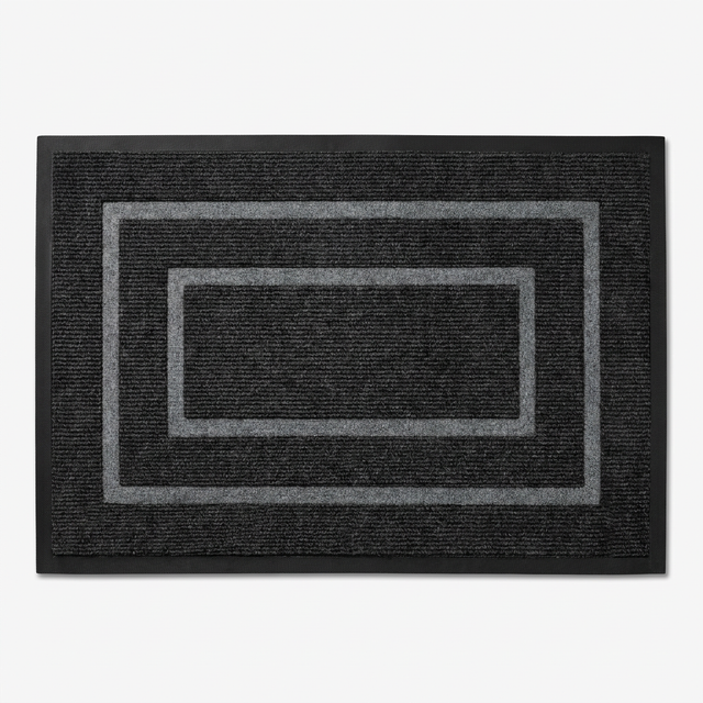 Durable entryway dirt-trapper mat - Black hero shot