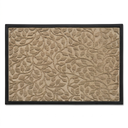 Polyester outdoor door mat - Khaki hero shot
