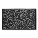 Polyester outdoor door mat - Gray hero shot