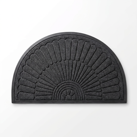 Weather-resistant outdoor rug - Dark Gray hero shot
