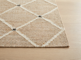 Kali lattice rug texture detail
