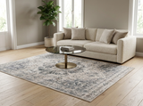 Brio vintage rug in a modern living room