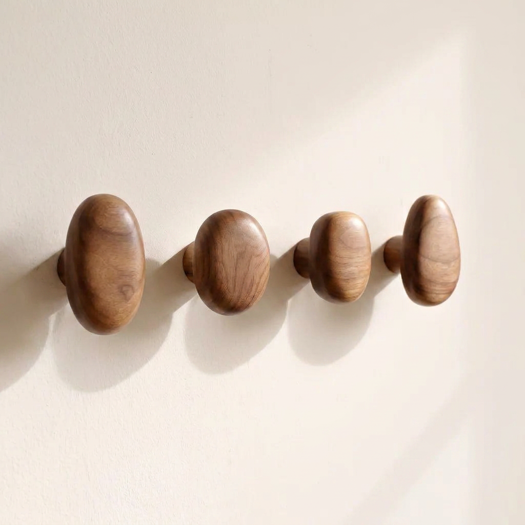 Rondis Pebble Wall Hangers — mounted arrangement