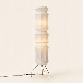 Kyoto Washi Paper Floor Lamp — hero