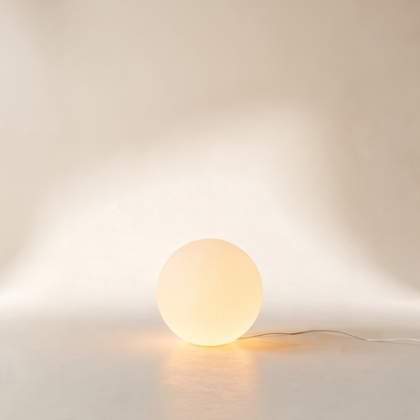 Luna Sphere Floor Lamp — D25 hero