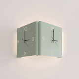 Glow Wall Clock Lamp — Green Foldable