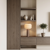 Marbella Table Lamp — shelving lifestyle