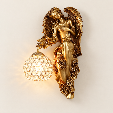 Seraphina Crystal Wall Sconce - right-facing hero product shot