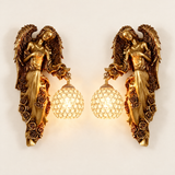 Seraphina Crystal Wall Sconce - matching left and right pair hero product shot