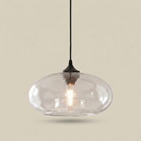 Tidewell Glass Pendant — Clear glass shade