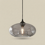 Tidewell Glass Pendant — Gray glass shade