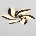 Decorative Ceiling Fan — Black flower fan hero