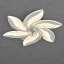 Decorative Ceiling Fan — White flower fan hero