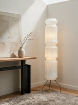 Kyoto Washi Paper Floor Lamp — console lifestyle
