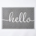Luxe Entryway Mat — Gray hero shot