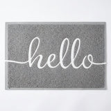 Luxe Entryway Mat — Gray hero shot