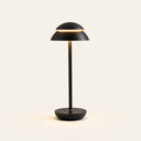 Nomad Cordless Table Lamp — Black finish, front view