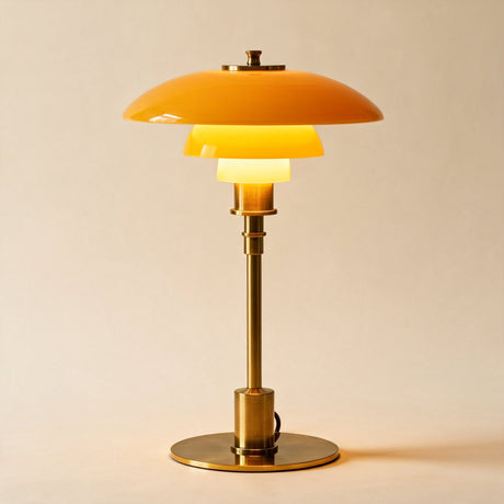 Nordic Glass Table Lamp — Gold/Gold hero