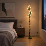 Orchid Stem Floor Lamp — bedroom lifestyle