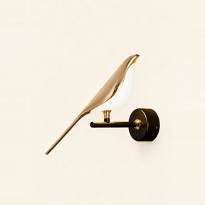 Perched Bird Wall Sconce - hero product shot (1-bird)