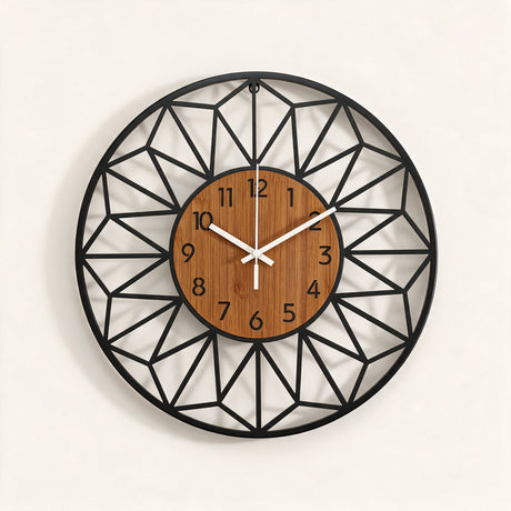 Prism Lattice Wall Clock - hero product shot