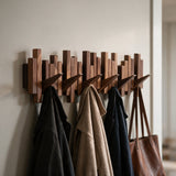 Recital Walnut Coat Rack lifestyle