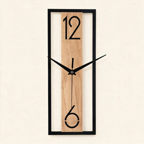 Slate Panel Wall Clock - hero product shot
