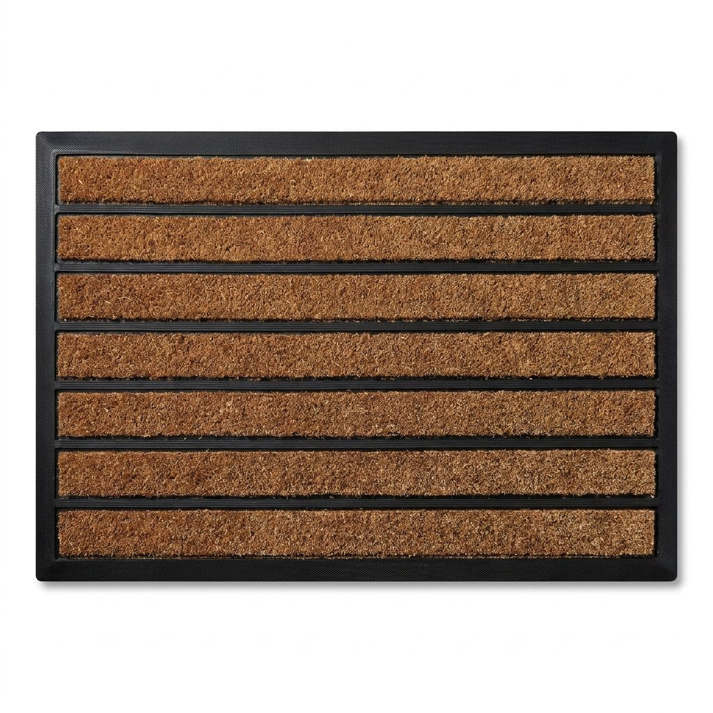 Striped Grass Fiber Mat — hero shot