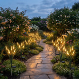 Vega Solar Path Light — lifestyle, garden pathway