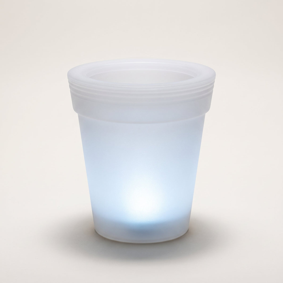 Verde Glow Planter Light — hero, Moon Blue