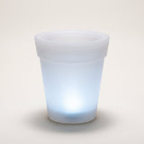 Verde Glow Planter Light — hero, Moon Blue